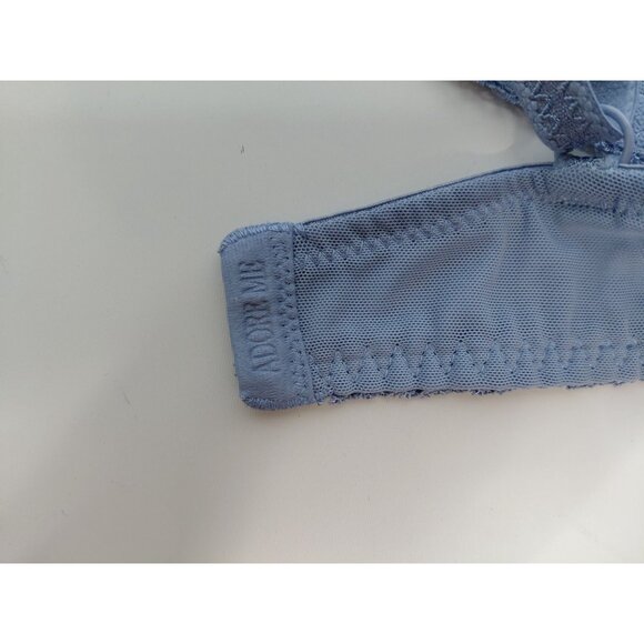 Adore Me Lace Underwire Bra 36C In Blue - Picture 4 of 5